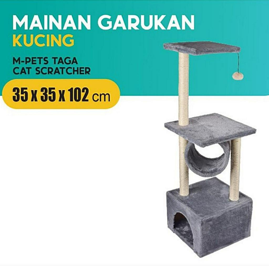 MPETS Mainan Rumah Kucing Cat Tree Taga