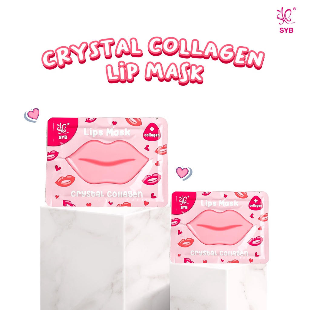 ⭐️ Beauty Expert ⭐️ SYB Collagen Crystal Gold Eye Mask - SYB Crystal Collagen Lips Mask