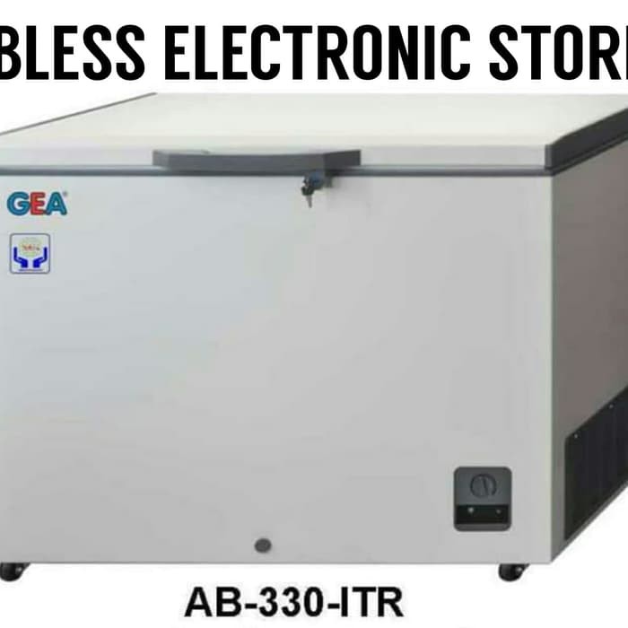 GEA AB 330 ITR CHEST FREEZER AB330 KOMPRESOR INVERTER NEW PROMO