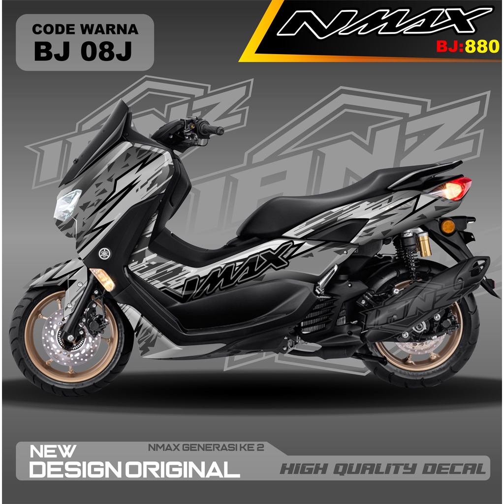 VARIASI STICKER ALL NEW NMAX / DECAL FULL BODY NMAX / DECAL STIKER FULL BODY NMAX / stiker decal nmax terbaru