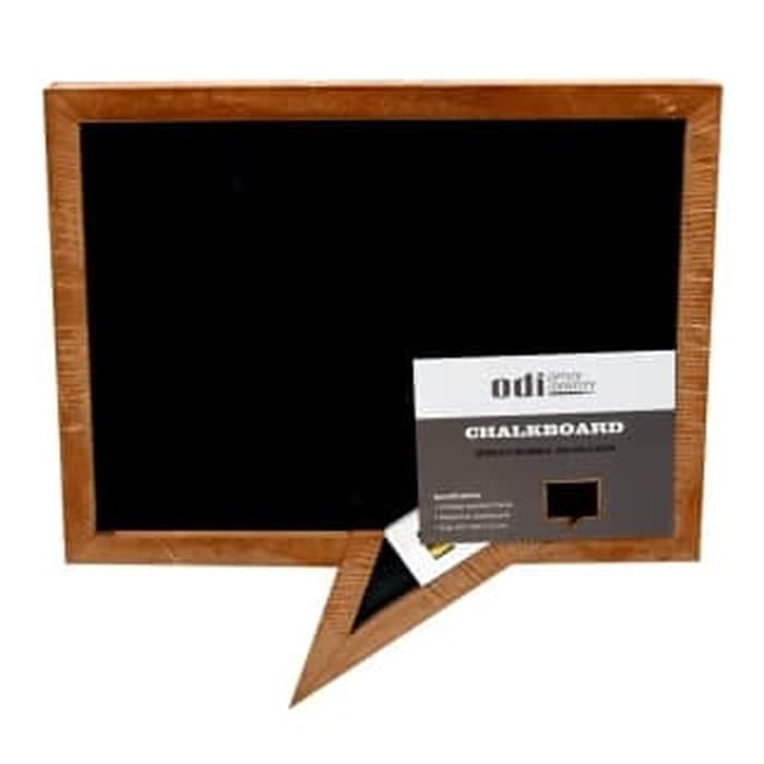 

Papan Tulis Kapur Speech Bubble 40x40x1.5cm / Chalkboard Bubble Speech