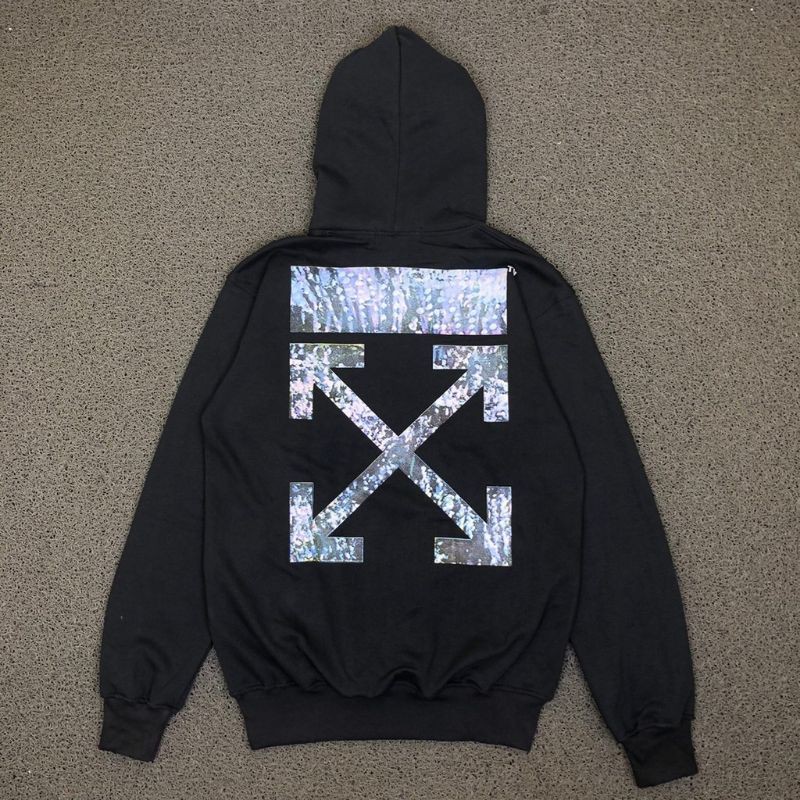 HODDIE OFF WHITE PASTEL BLACK BASIC | OUTERWARE | SWEATER