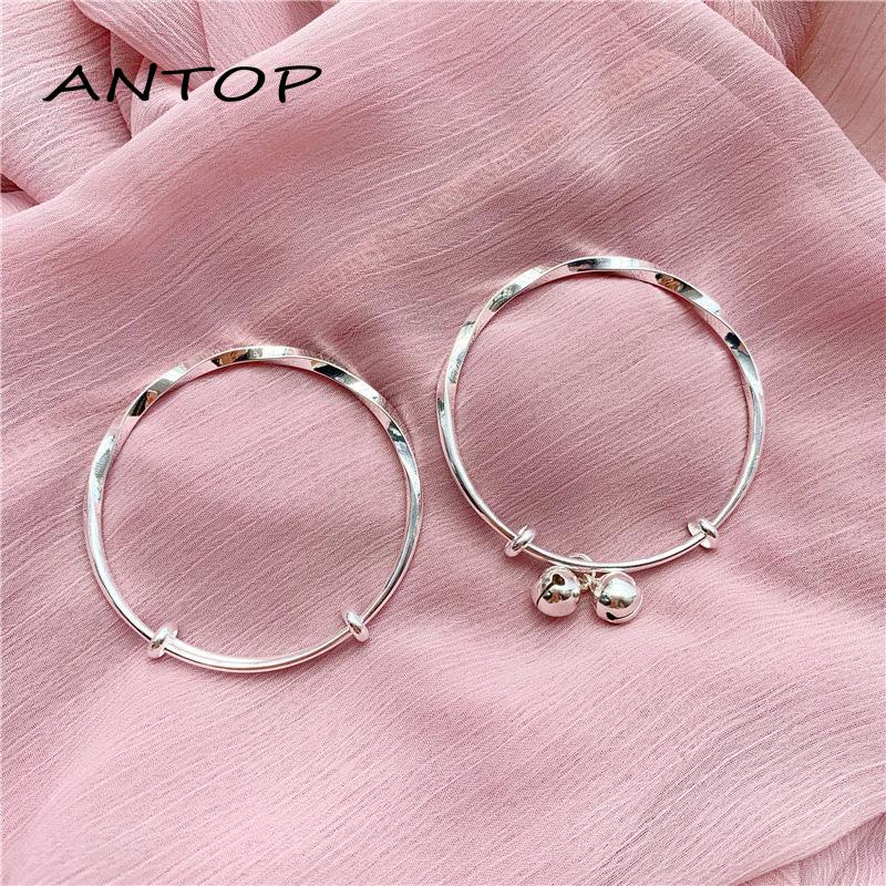 Gelang Electroplating Adjustable Tahan Lama Tidak Pudar Untuk Wanita