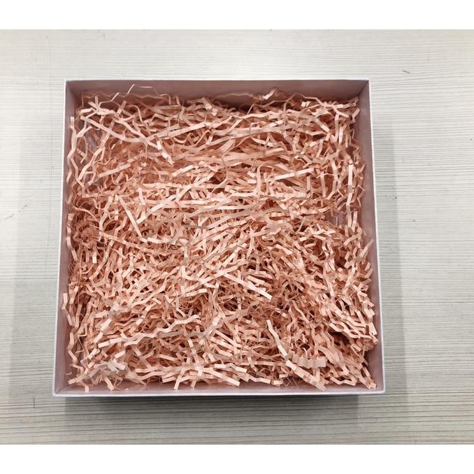 

Shredded Paper / Kertas Potong Warna Peach Pink / Crinkle Cut 200 Gr