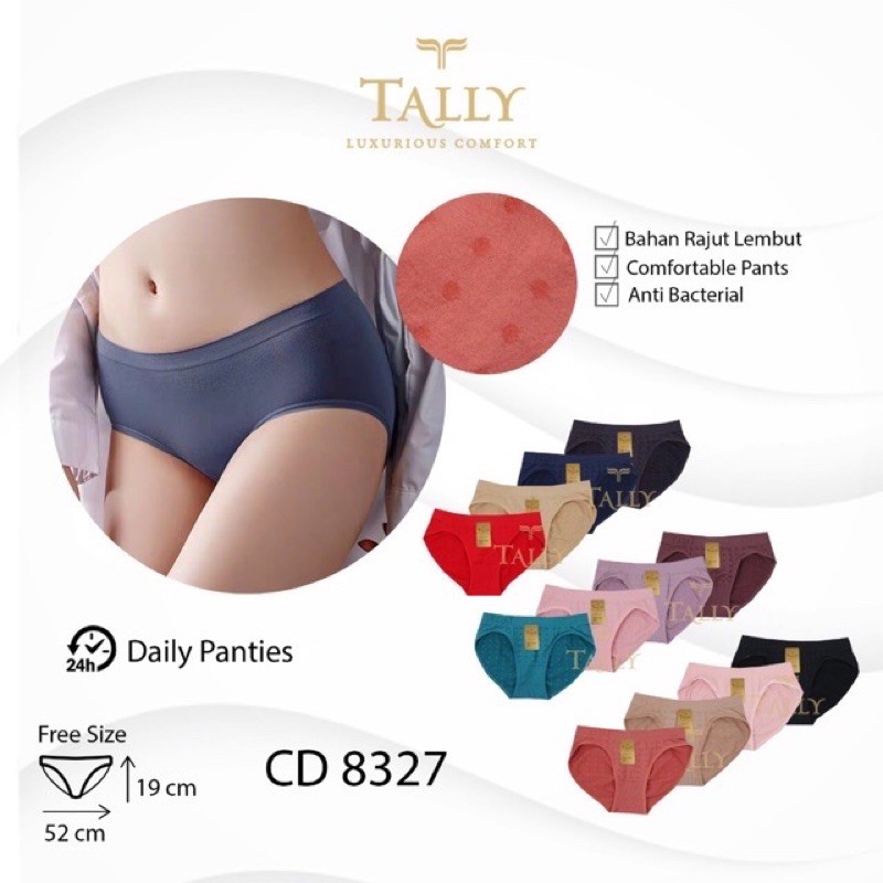 CD/Celana Dalam TALLY8327|Freesize |Bahan Rajut