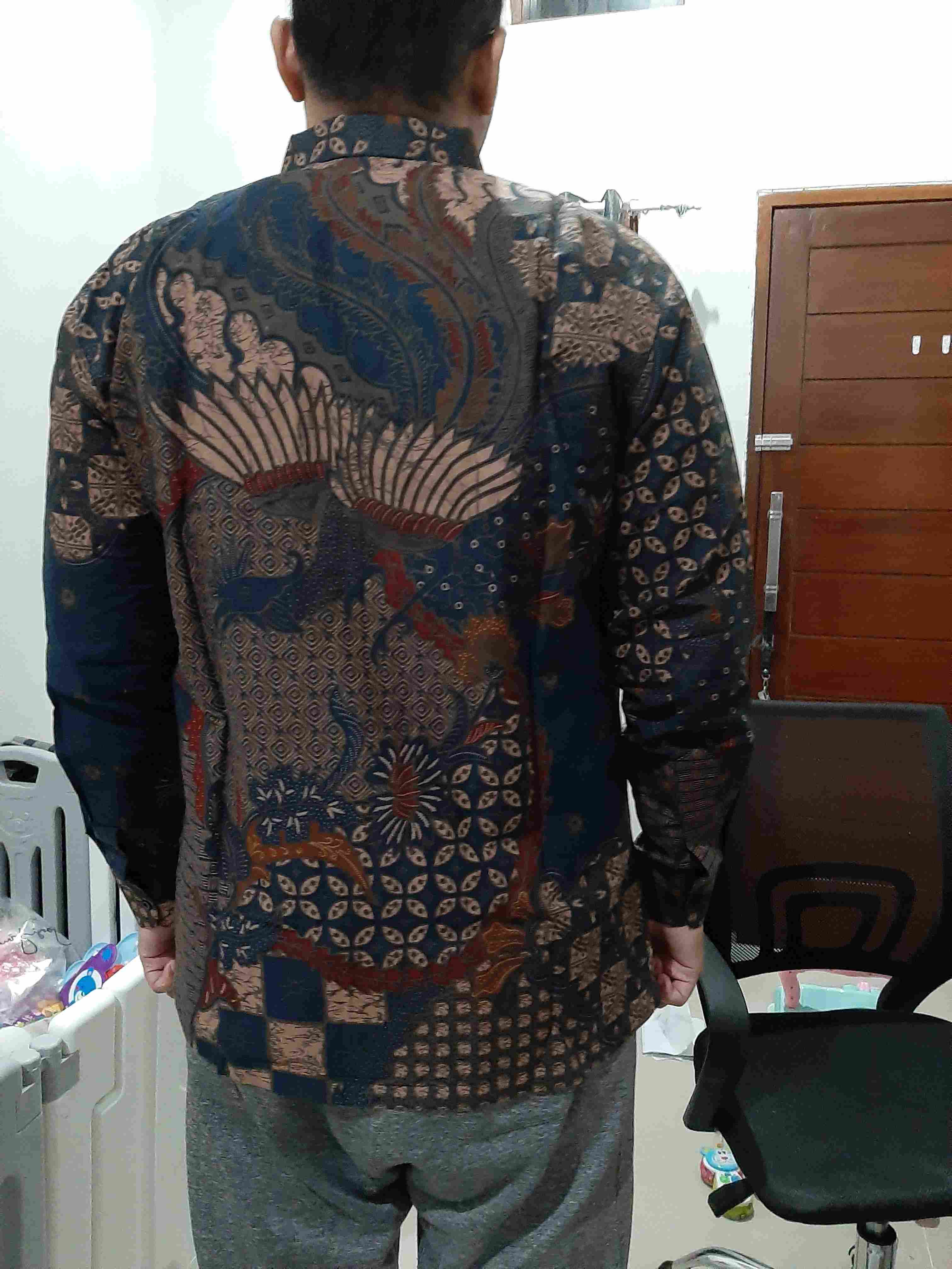 Wiryawan Batik Lengan Panjang Full Furing Katun Halus Sragenan Hq Size M-xxl Batik Solo Kanaya