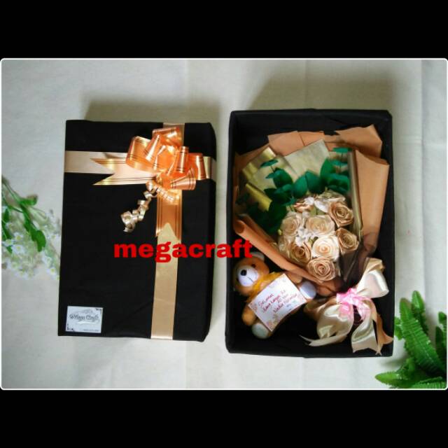 

box bouqet hadiah