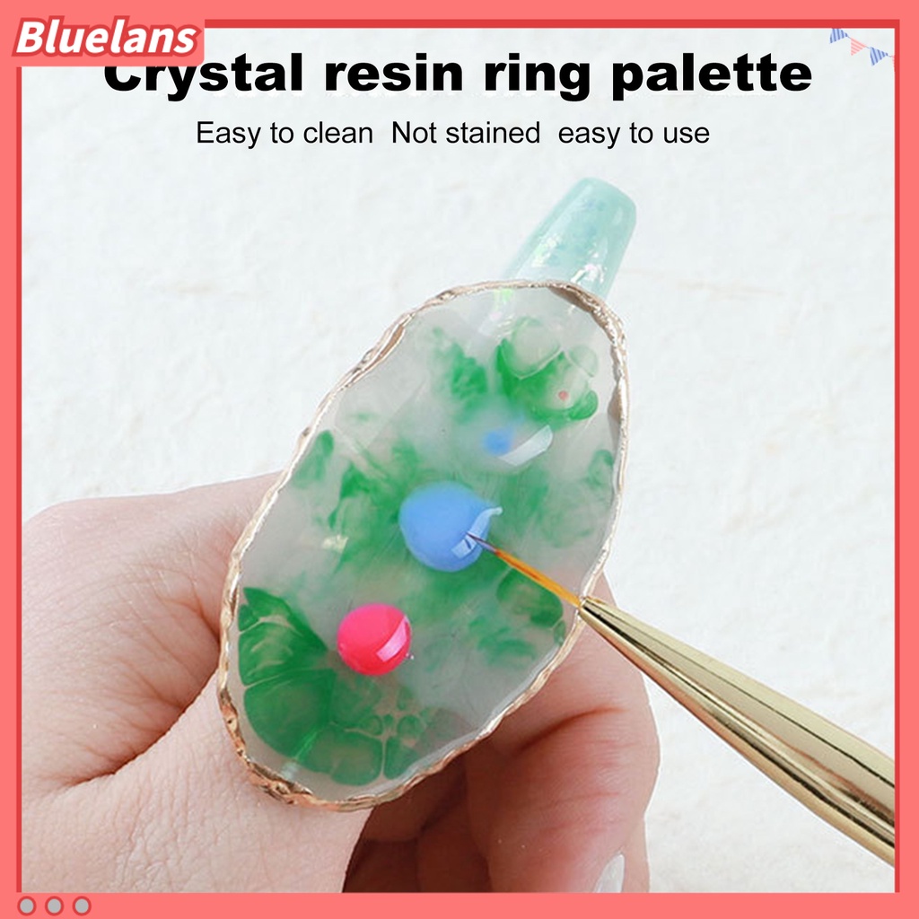 Bluelans Palet Display Warna Kutek Gel Bahan Resin Untuk Manicure