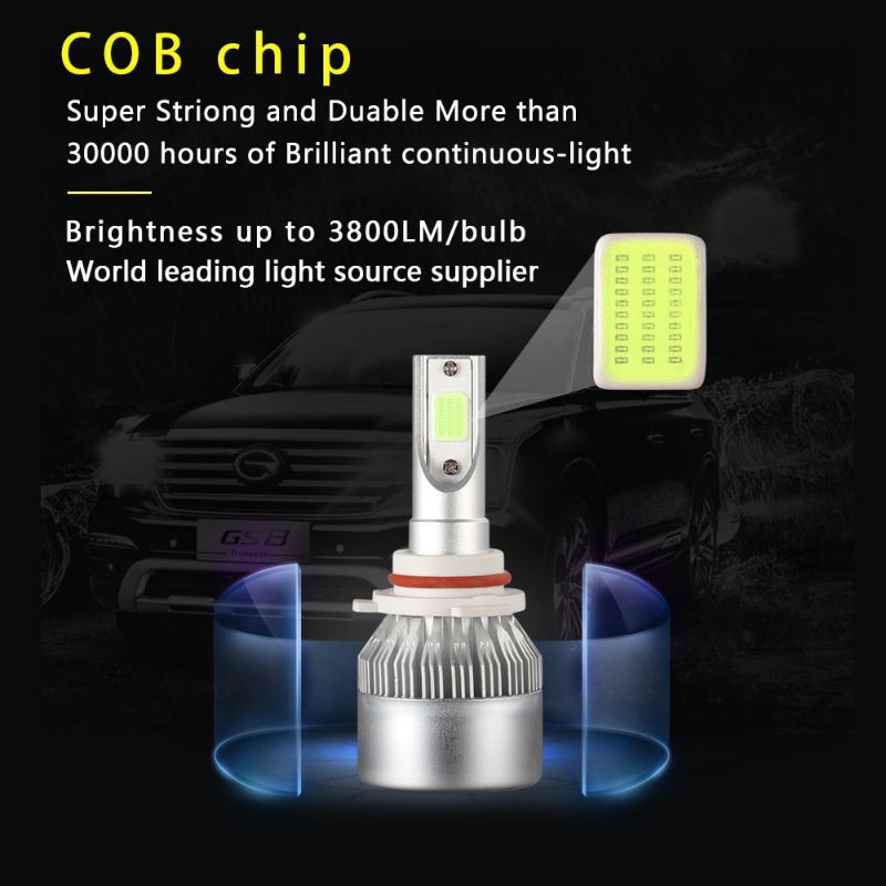 Lampu Mobil Headlight LED H11 COB 2 PCS