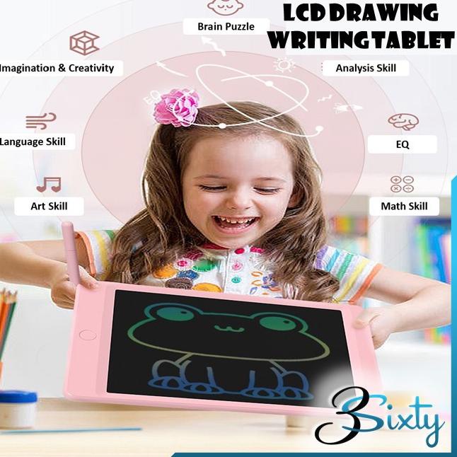 

Ready Bermutu LCD TABLET EDUKASI ANAK / DRAWING WRITING TABLET Belajar Sekolah / Papan Tulis Digital