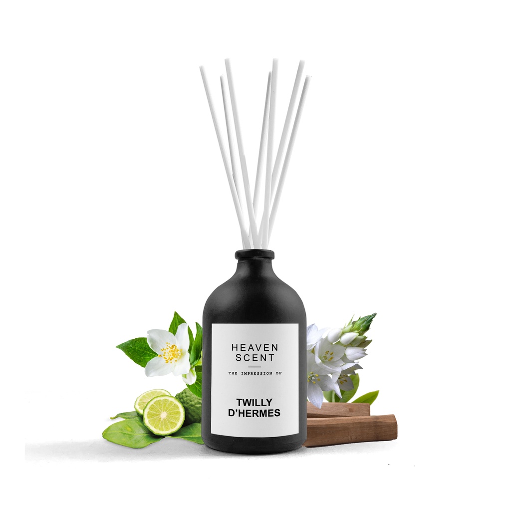 HEAVEN SCENT Luxury Reed Diffuser 100ml - Pengharum Ruangan Aromaterapi Inspired by Fragrances-Twilly d'H