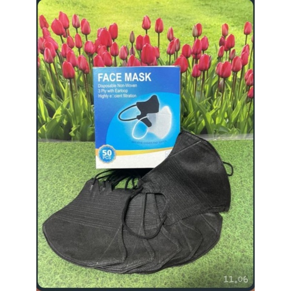 Masker Duckbill Face Mask Hitam