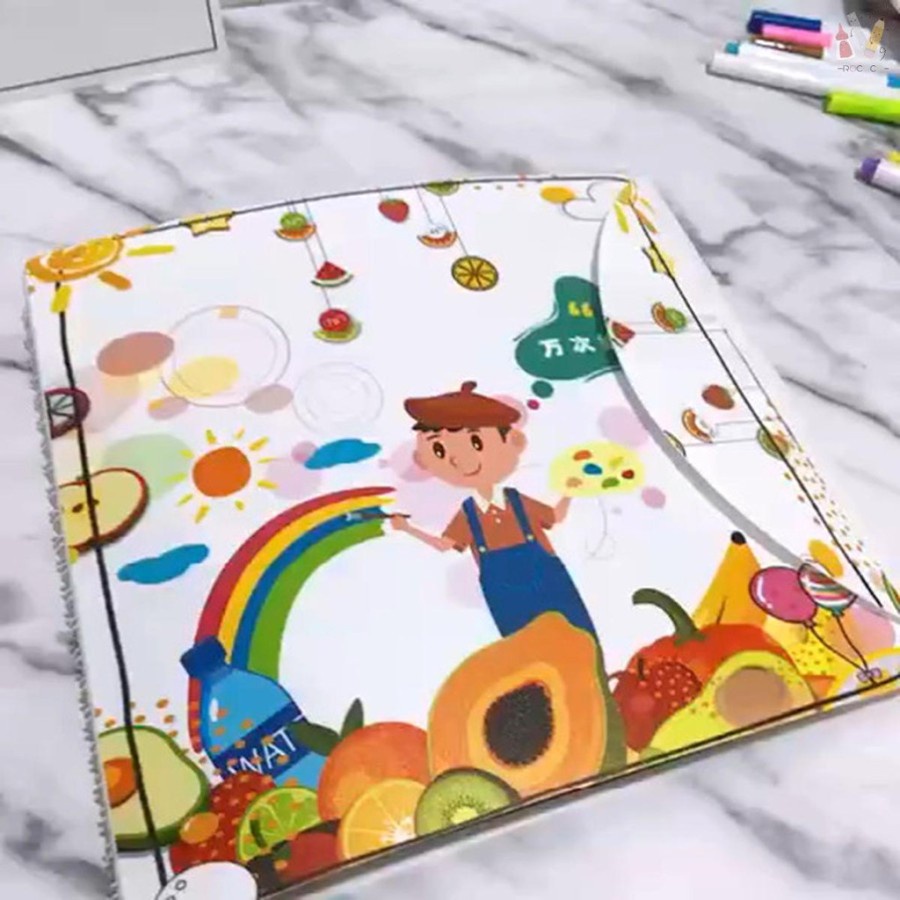 

Mainan Buku Gambar/Bisa tulis hapus/Reusable Drawing Book/ Original/Ready Siap Kirim