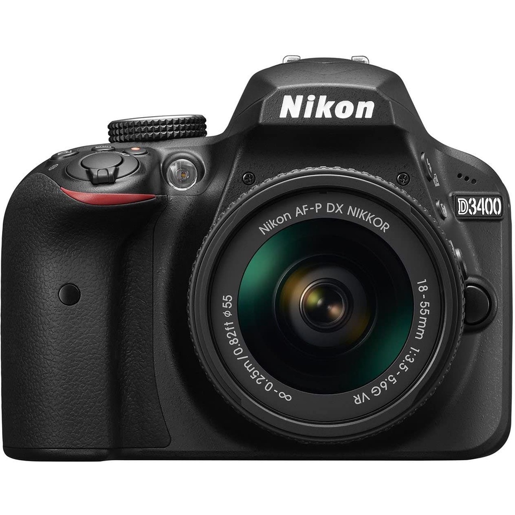 NIKON D3400 KIT 18-55MM AF-P VR - PAKET LENGKAP