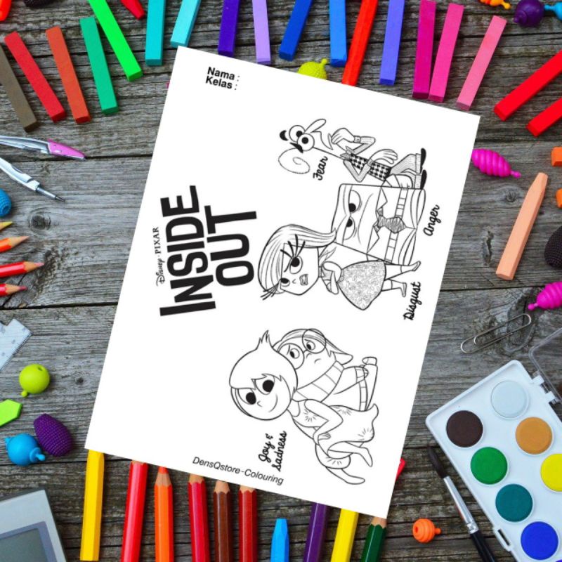 

Kertas Mewarnai Anak Tema Inside Out (10 Gambar) - Kertas BC