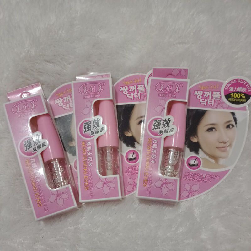 LEM BULU MATA PALSU/ LEM PEREKAT BULU MATA PALSU MEI LI MEI/ FAKE EYELASH ( HARGA PER PCS)