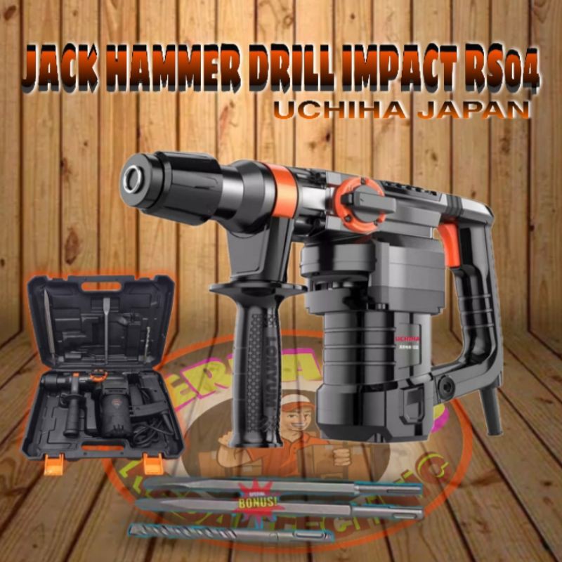RS04 HAMMER DRILL IMPACT UCHIHA JAPAN