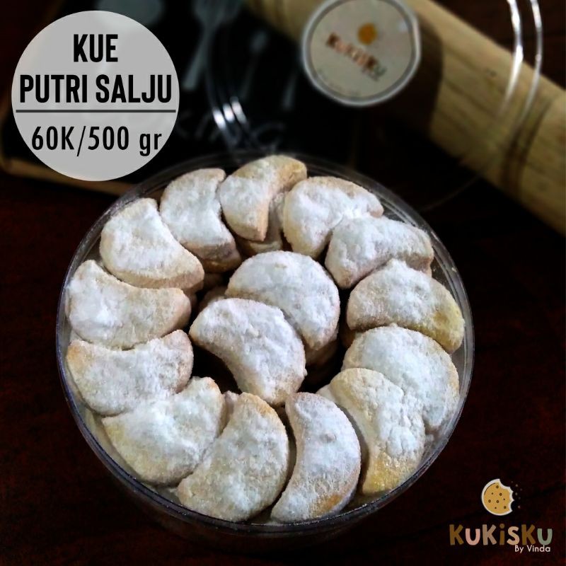

Kue Putri Salju (Pre-Order) 500 gr per toples Kukisku By Vinda