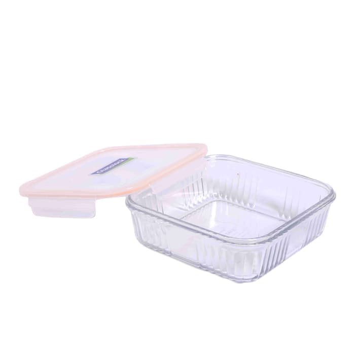 GLASSLOCK RETRO OVEN WADAH MAKANAN 1.9 LTR - KUNING