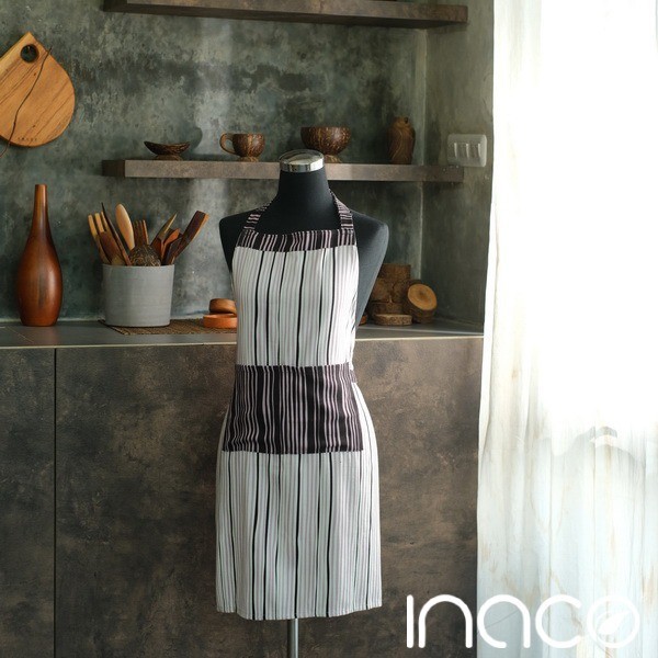 Inaco Apron Masak Ecofriendly Single pack - Celemek Masak