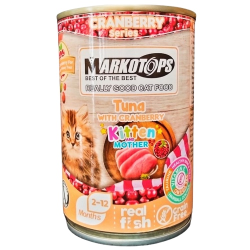 Makanan Kucing Basah Markotop Kaleng 400gr Wet Food Non Whiskas 400 gr