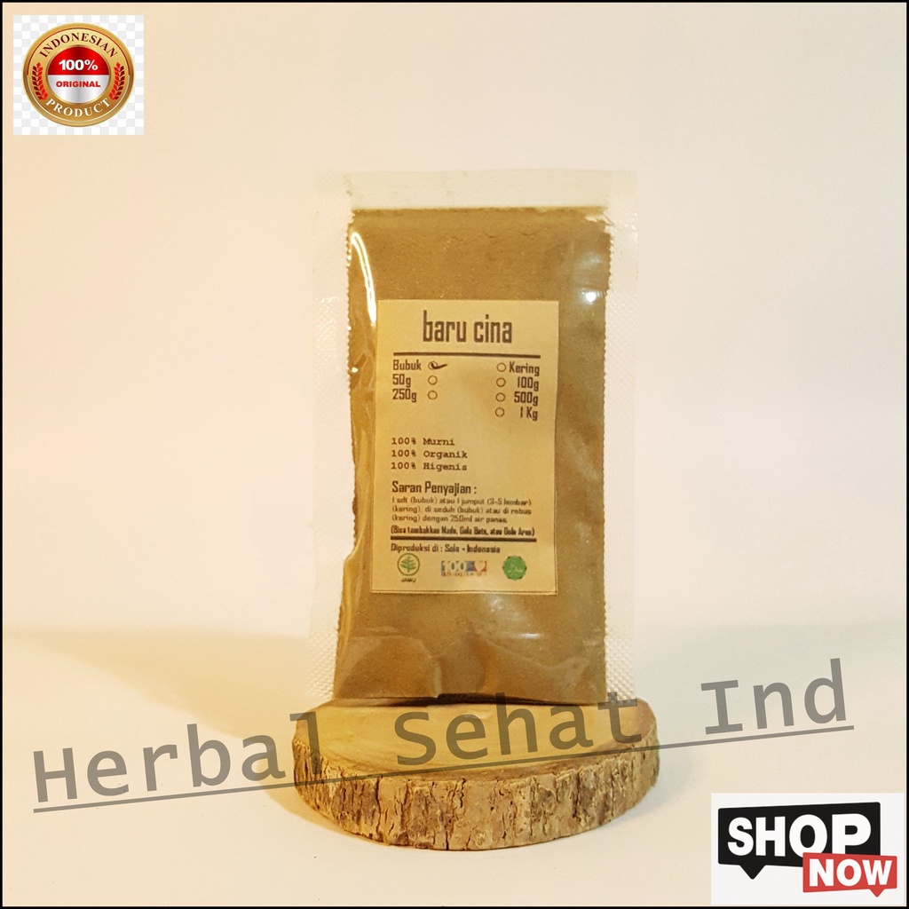 

MUGWORT DAUN BARU CINA BUBUK 50 GRAM - Artemisia Vulgaris - MURNI - JSR - REMP