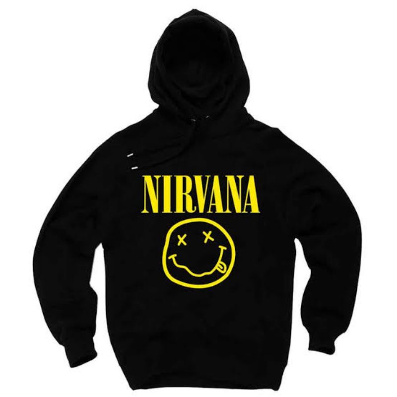 jaket nirvana smiley