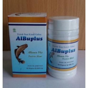 ALBUPLUS / KUTUK Ikan gabus ikan kutuk Albu Plus Albuplus albumin ikan kolagen