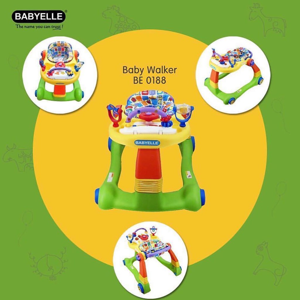 Baby elle 2in1 baby walker &amp; push walker