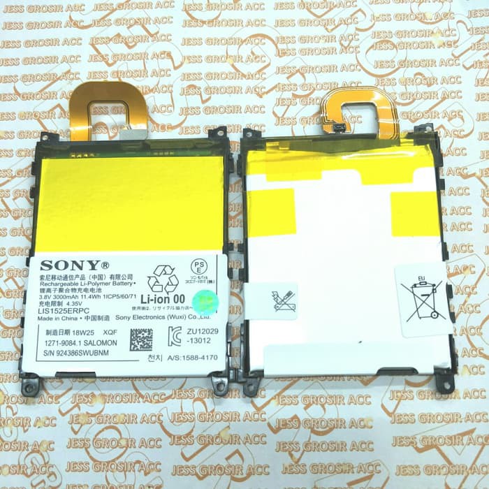 Baterai Battery Original SONY XPERIA Z Z1 L39H C6902 C6903 LIS1525ERPC