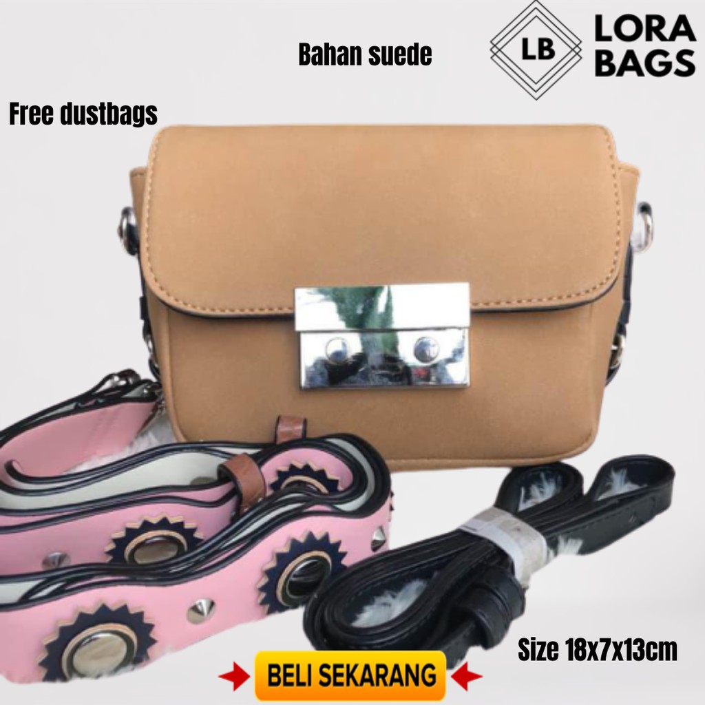 Tas Branded Selempang Hand Bag  Sling Bad Slim Bad Kekinian  