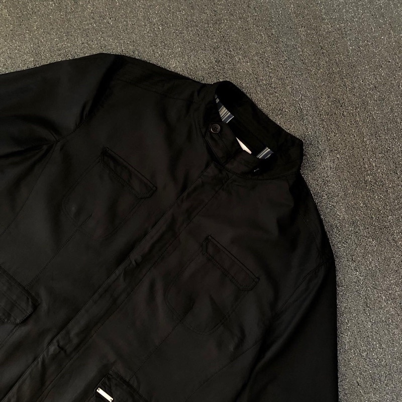 jaket harrington parka polo club beverly hills hitam second