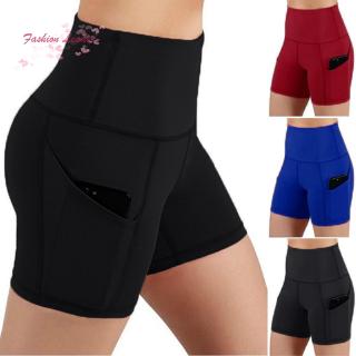 Celana Legging Pendek  Wanita Model  High Waist Dengan 