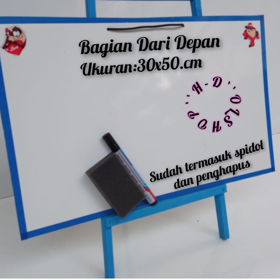 

Produsen Resmi papan tulis anak white board dengan penyangga karakter ukuran 30x50