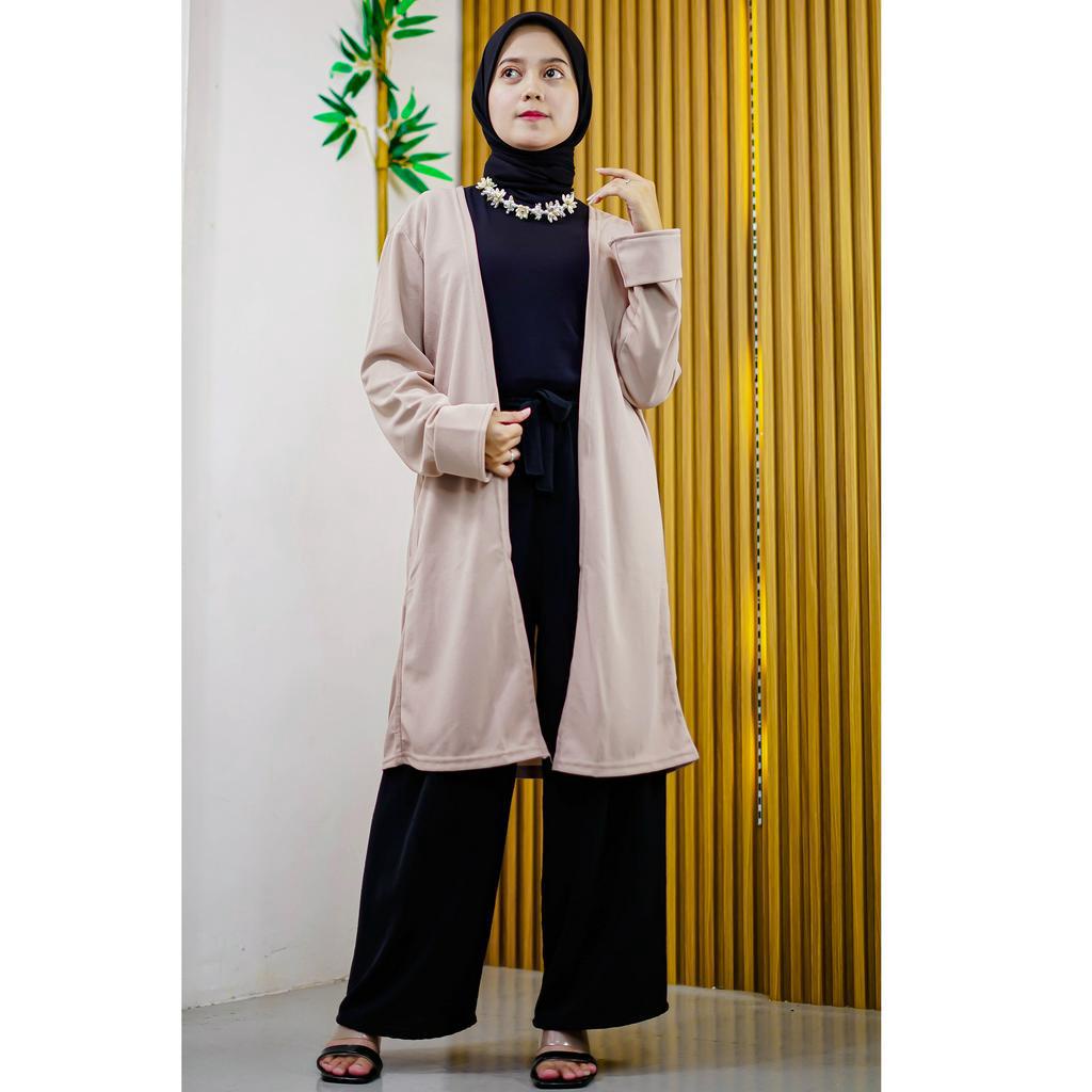 Bundling orchid coksu 3 pcs casual / Outer kemeja long outer / bundling outer kemeja long outer terbaru 2023