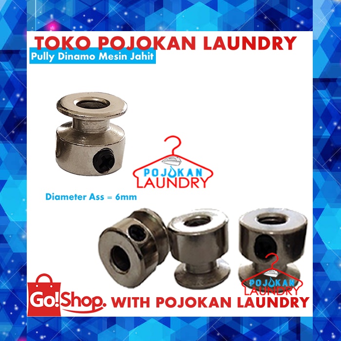 Jual Poly Poli Pulley Dinamo Mesin Jahit Singer Butterfly Mesin