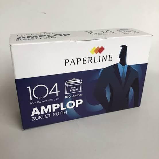 

AMPLOP 104 PAPERLINE 100 LEMBAR