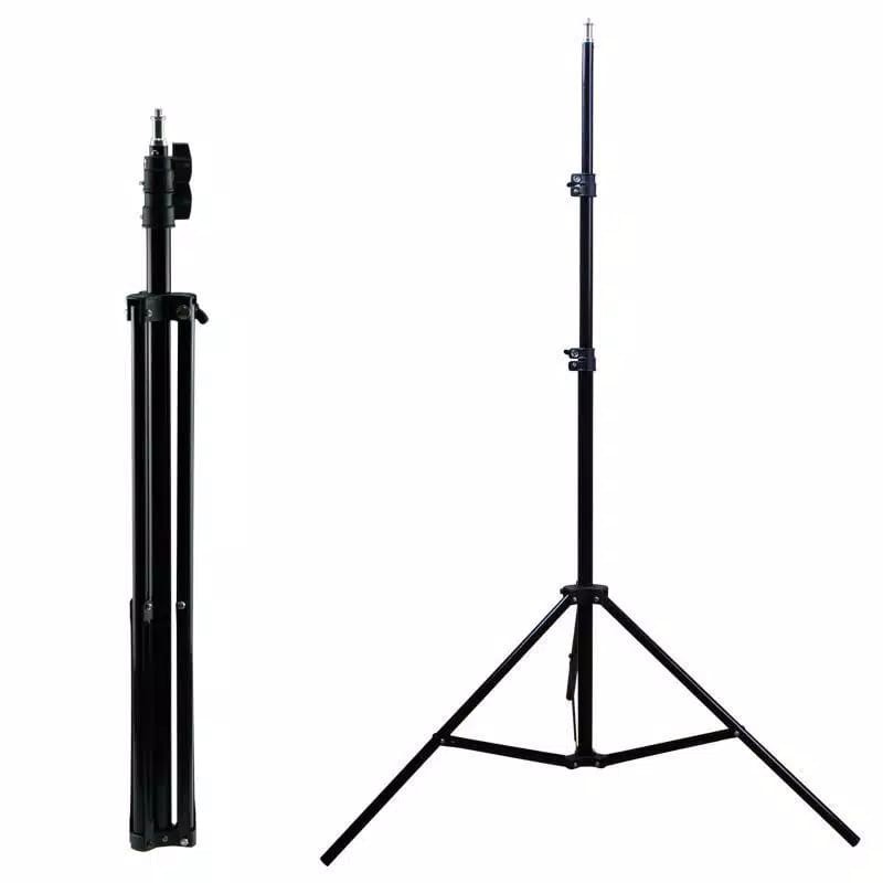 GM JK674 - Light Stand Tripod 2.1 Meter/Tripod For Ringlight/Tripod ringlight (Tanpa Lampu &amp; Holder HP)