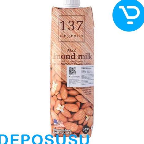 

(BISA COD) 137c DEGREES 1L ALMOND MILK - a tad of sweetness DISKON Kode 1292