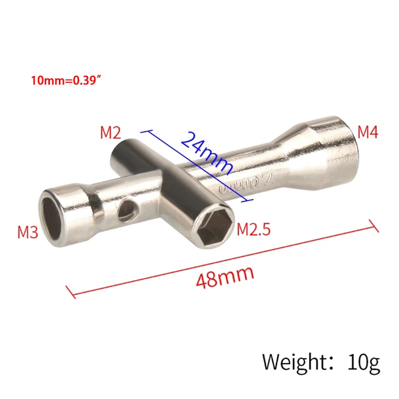 Btsg Kunci Pas Mini Heksagonal M2 / M2.5 / M3 / M4