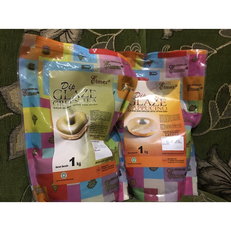 

Glaze elmer/toping donat varian rasa 1kg