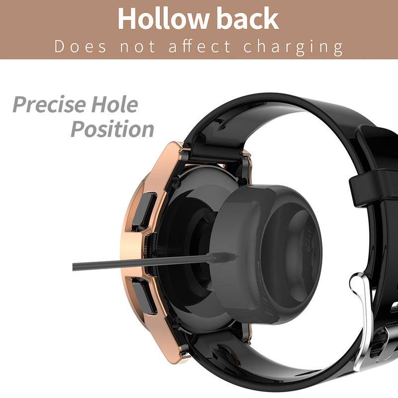 Casing Hard Case Bumper Samsung Galaxy Watch 4 5 Pro 40mm 44mm 42mm 46mm Hias Berlian Imitasi