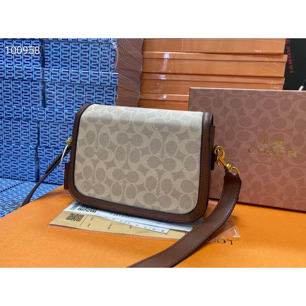 CO@CH Saddle CrossBody 8649(FreeDust bag+ Bubble Wrap)