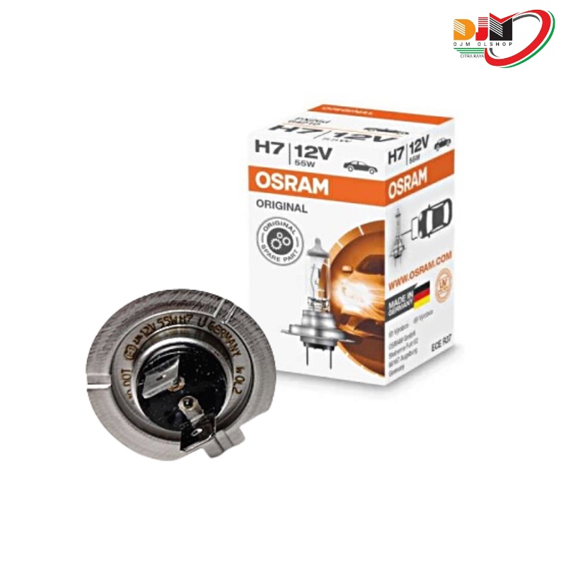 OSRAM H7 Bohlam Lampu Depan Ninja 250-FI 12V 55W Original