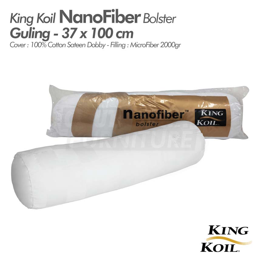 Jual Guling King Koil Nano Fiber KingKoil Nanofiber Bolster Indonesia