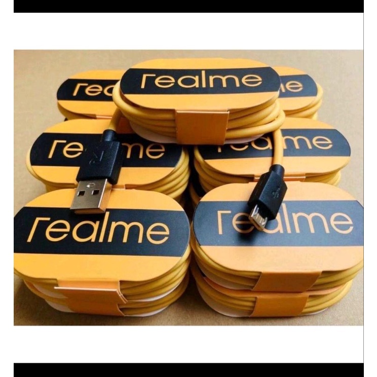 KABEL DATA REALME MICRO USB FAST CHARGING 2.4A - KABEL DATA REALME