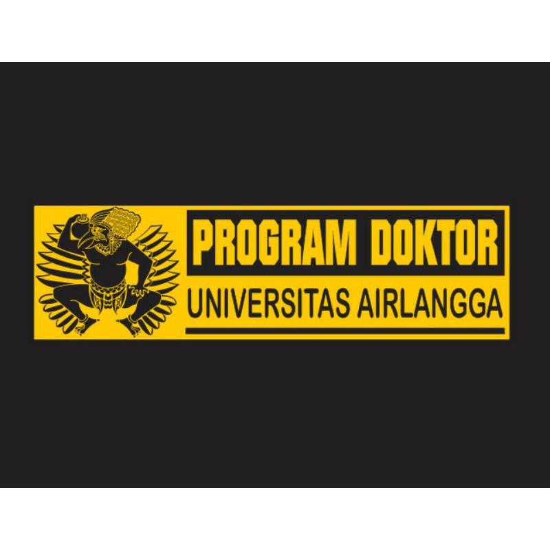 

Cutting Sticker Stiker Program Doktor Universitas Airlangga Surabaya UNAIR