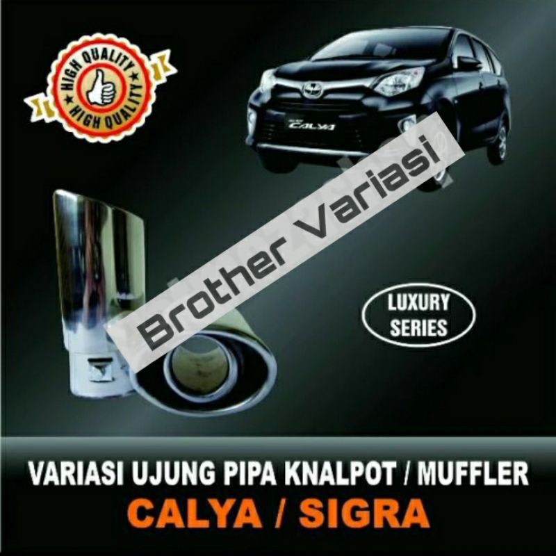 Muffler Pipa Knalpot Luxury Calya / Sigra