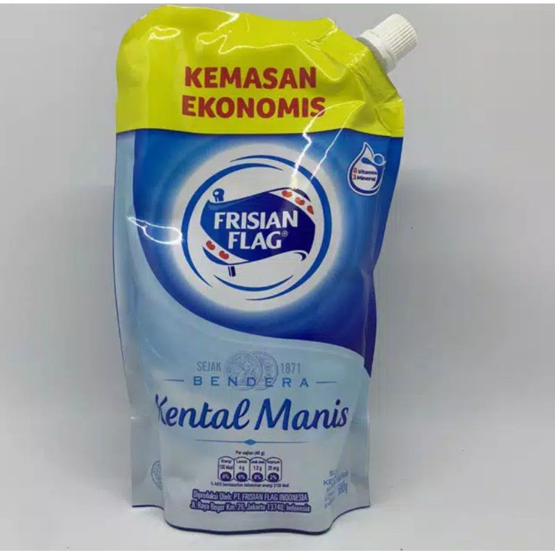 

Susu Frisian Flag Pouch 545ml Biru