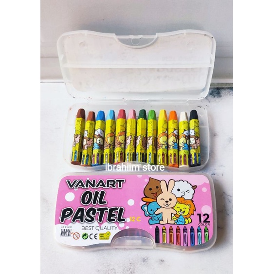 TERMURAH CRAYON ANAK VAN ART 12 WARNA CRAYON ANAK MURAH KRAYON ANAK MURAH